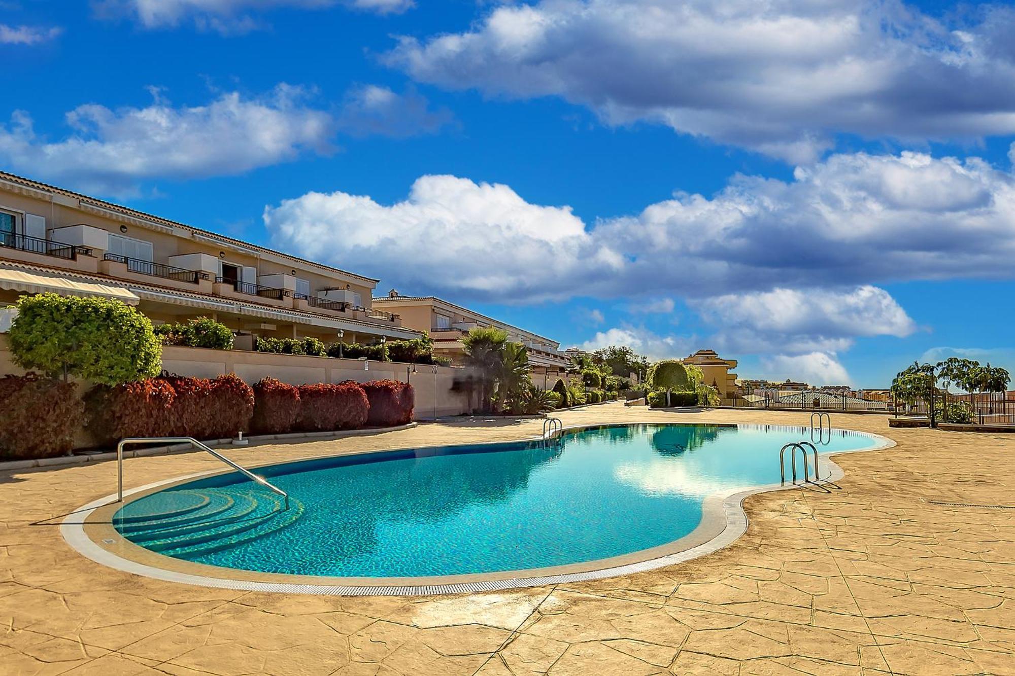 Spacious Ocean View Family Townhouse Puerto de Santiago  Exteriör bild