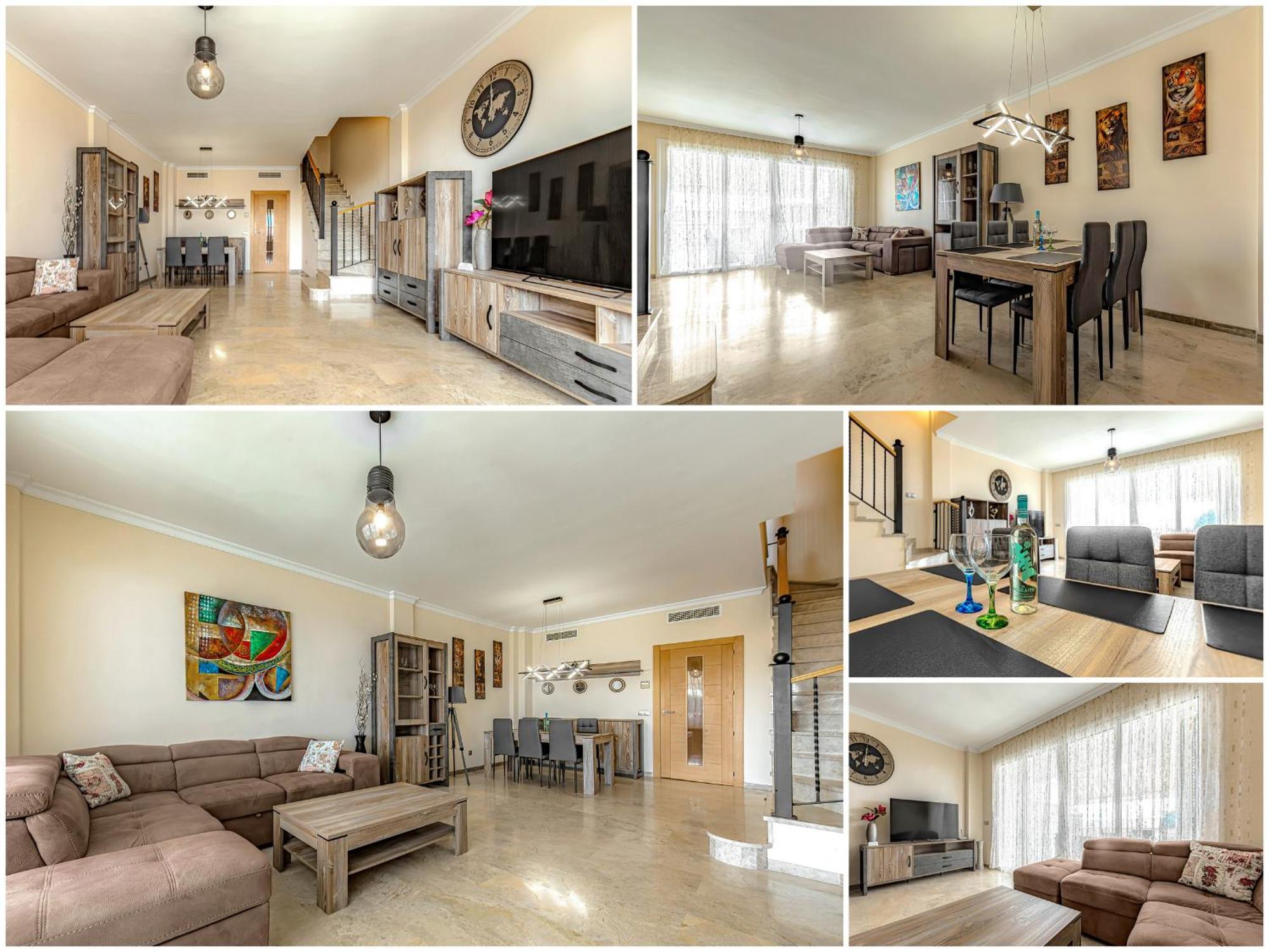 Spacious Ocean View Family Townhouse Puerto de Santiago  Exteriör bild