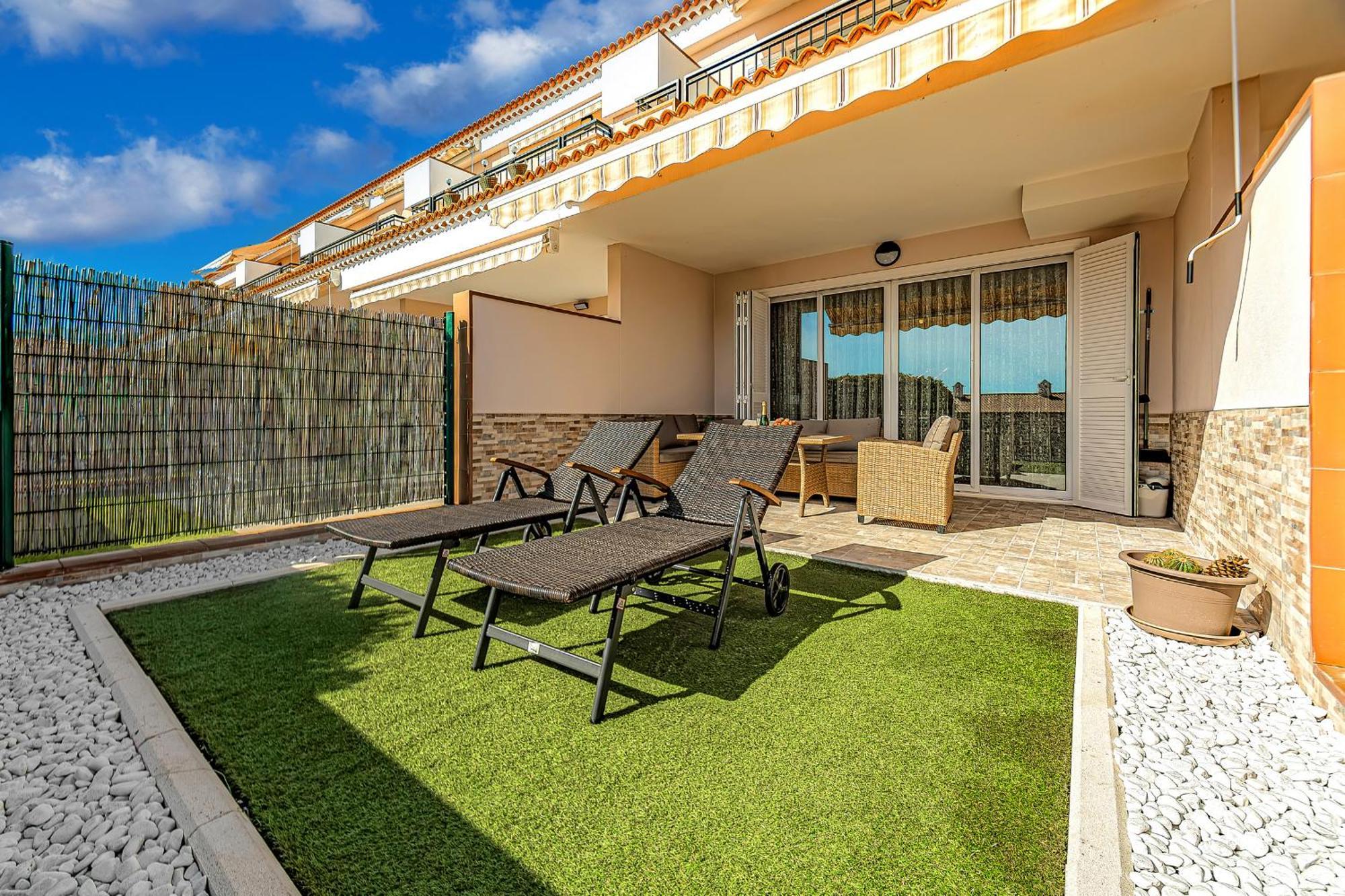 Spacious Ocean View Family Townhouse Puerto de Santiago  Exteriör bild